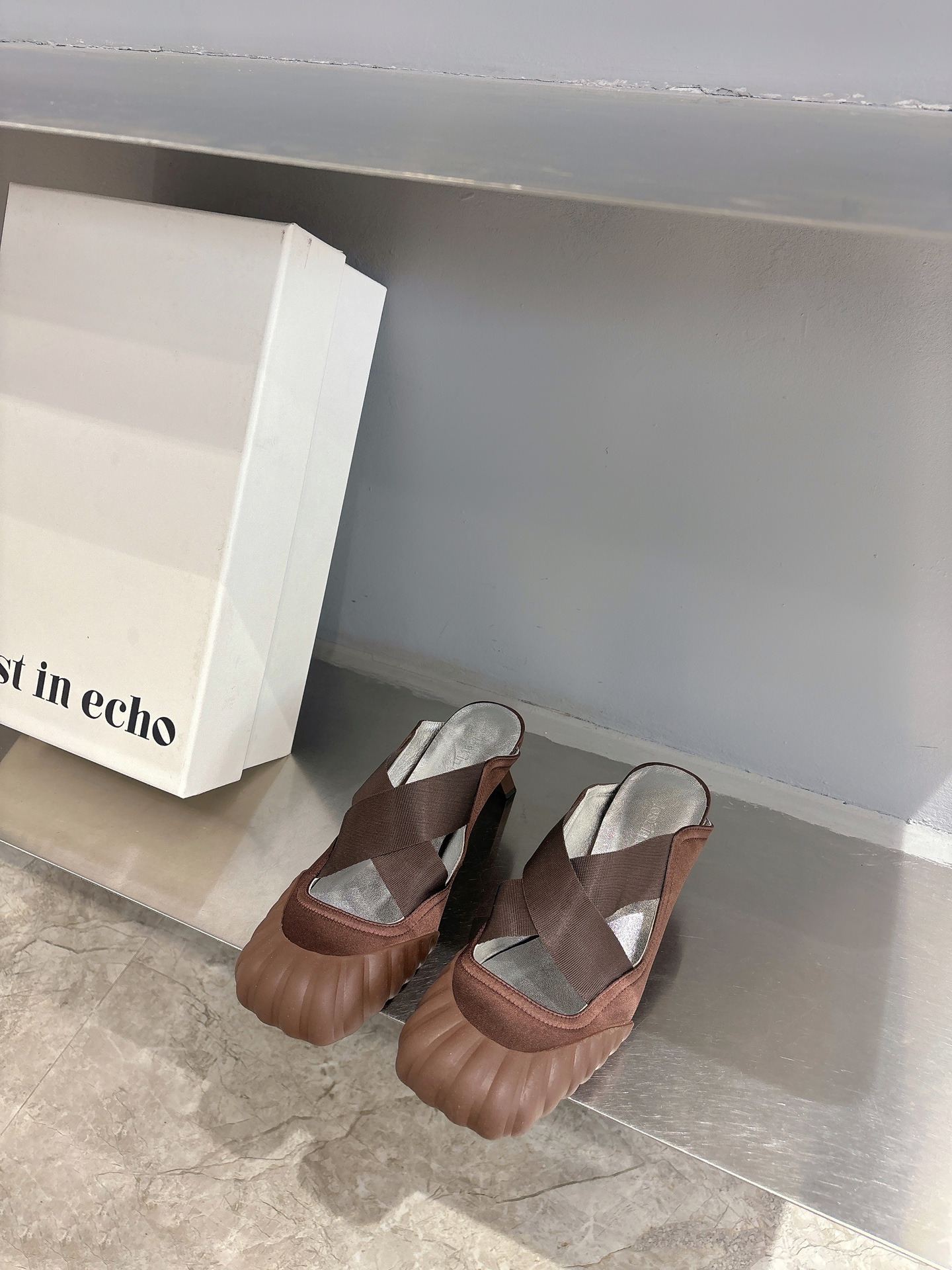 Title: Ballet Shoes Design Review: Unique but Not Popular Summary: Unique ballet shoes with little heels and slippers not a hit, causing red feet issues.