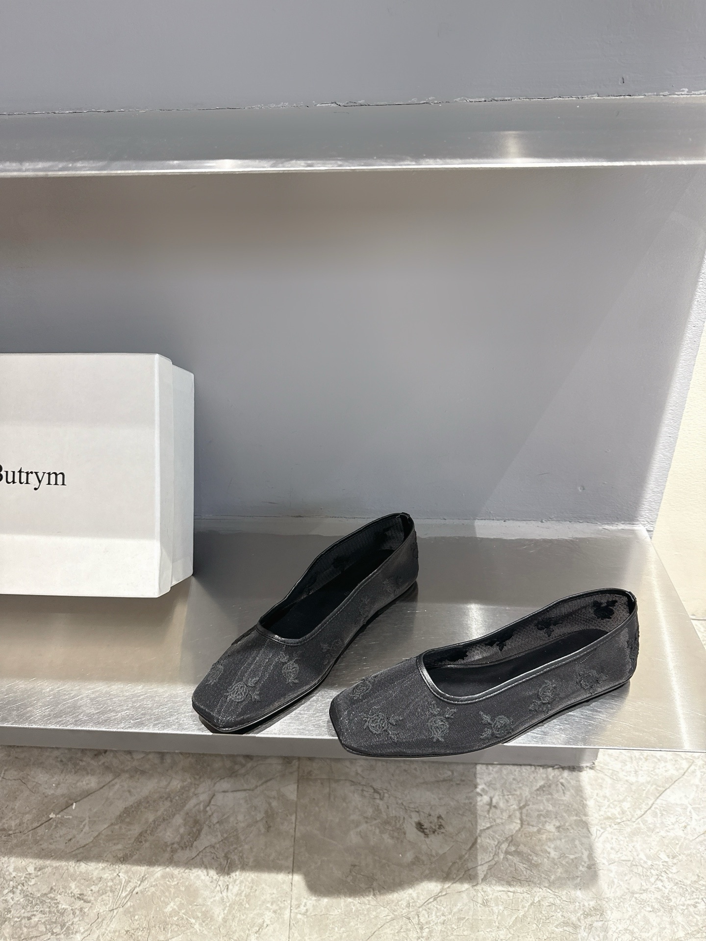 2025 Spring Ballet Shoes: Magda Butrym Rose Embroidered, Comfortable and Stylish - 图片 3