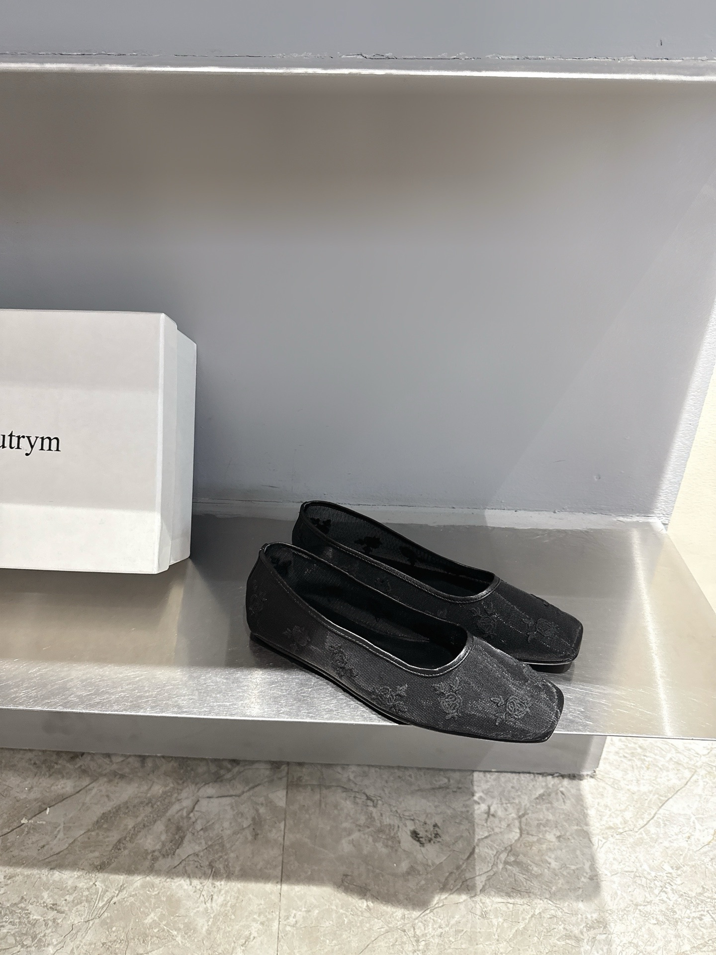 2025 Spring Ballet Shoes: Magda Butrym Rose Embroidered, Comfortable and Stylish - 图片 4