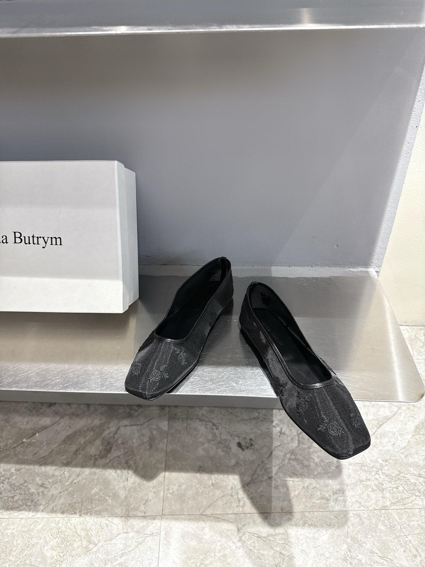 2025 Spring Ballet Shoes: Magda Butrym Rose Embroidered, Comfortable and Stylish - 图片 2