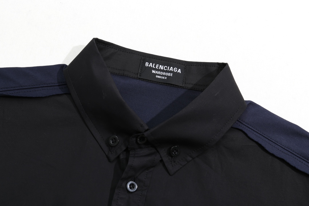 Fashion Review: CCAO Balenciaga Blue Shirt with Unique Material Combination - 图片 6