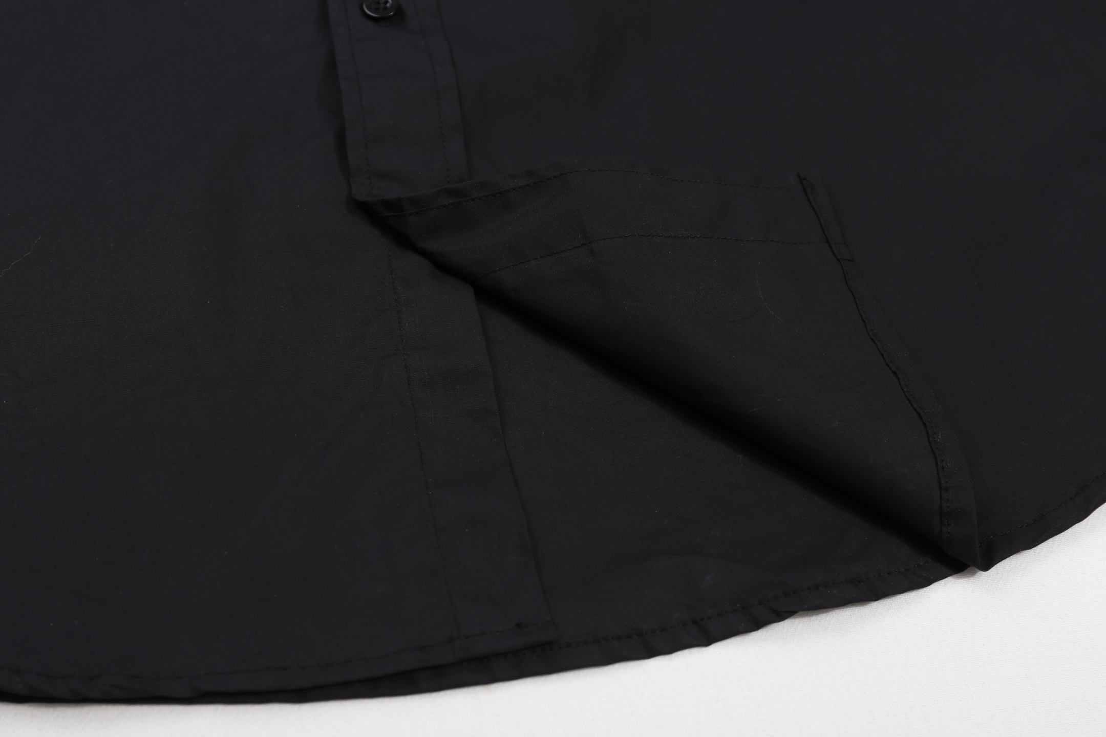 High-Density Pure Cotton Silk Shirt with Unique Print Design and Natural Feel - 图片 7