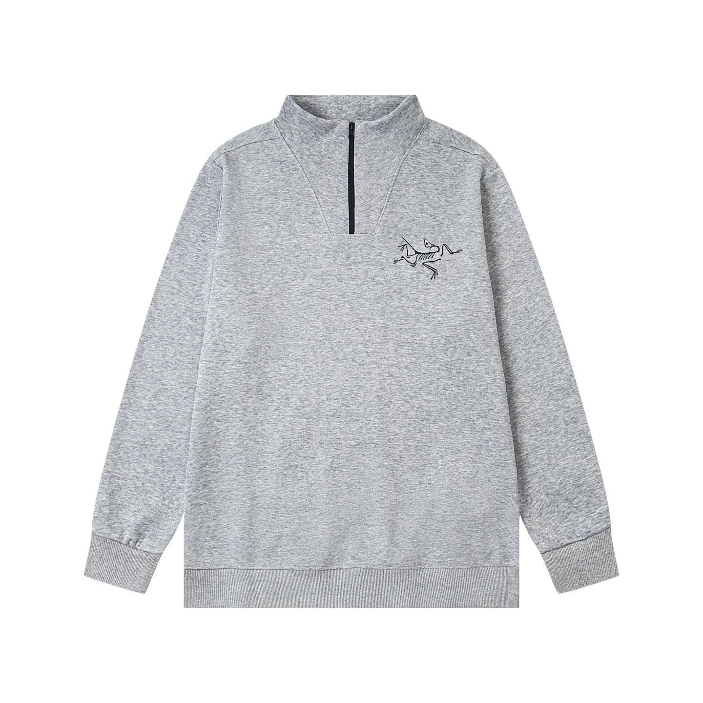 💰130
ARC‘TERYX 始祖鸟春季立领衫拉链长T袖

高品质，做细节✅

甄选新疆华棉面料 手感软糯细腻 上身充满质感 非常轻便舒适运动宽松版型不紧身 轻松驾驭无压力 

 全衣平车走线 立体剪裁 上身超赞
（真正的顶级是市场普通货完全不能比的）

采用高端印花 品质保证 袖口领口和下摆选用高端罗纹面料 舒适亲肤 不怕熨烫 耐磨损 水洗可随意搓洗 放心入手！

还原最真实的百分百质感/订制官网原版三标 下摆领口袖口罗纹开版制作/帽孔电镀五金/定制拉链（代购级品质❗️随意出入专柜无压力）

品控到位 放心入手✅

原宿风格/青春时尚/情侣搭配更出彩🤩
                                                                     
Color：黑色 灰色 藏青色
Size：XS/S/M/L/XL 

                    
             
               
              
           【注：手工测量 存在1～3 cm 误差】