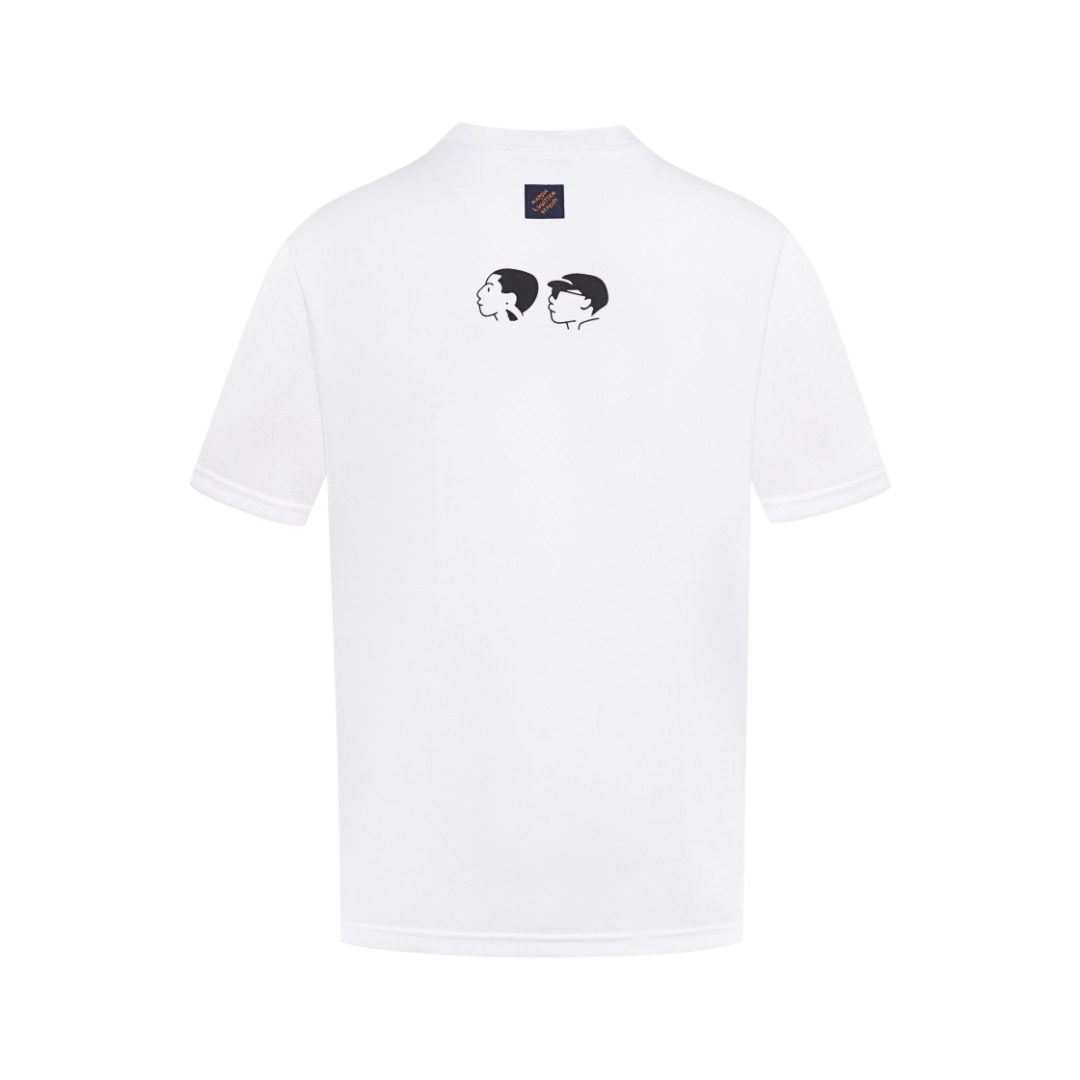 Louis Vuitton/路易威登 x Nigo 25ss 联名款短袖T恤 LOUIS VUITTON/路易威登 Lv x Nigo “Remember The Future”