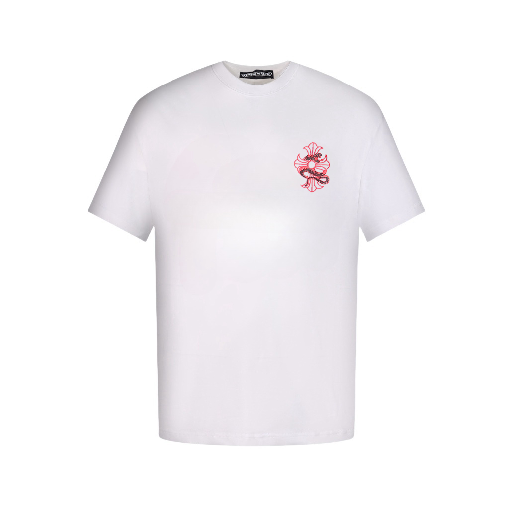 Chrome Hearts/克罗心 25ss 蛇年限定刺绣短袖T恤 蛇年限定系列