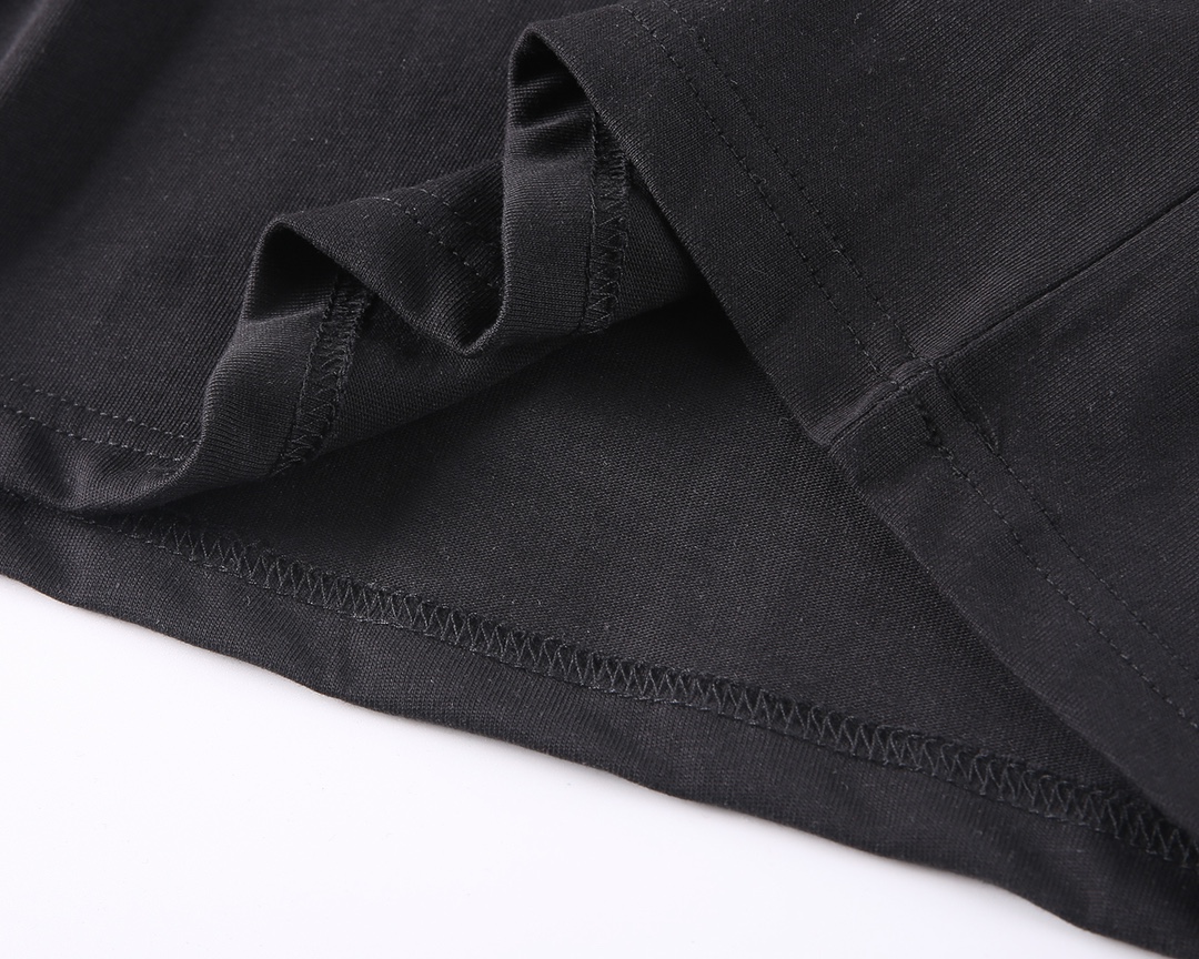 GUCCI/古驰 龙年系列-泡泡龙圆领短袖 黑色 白色