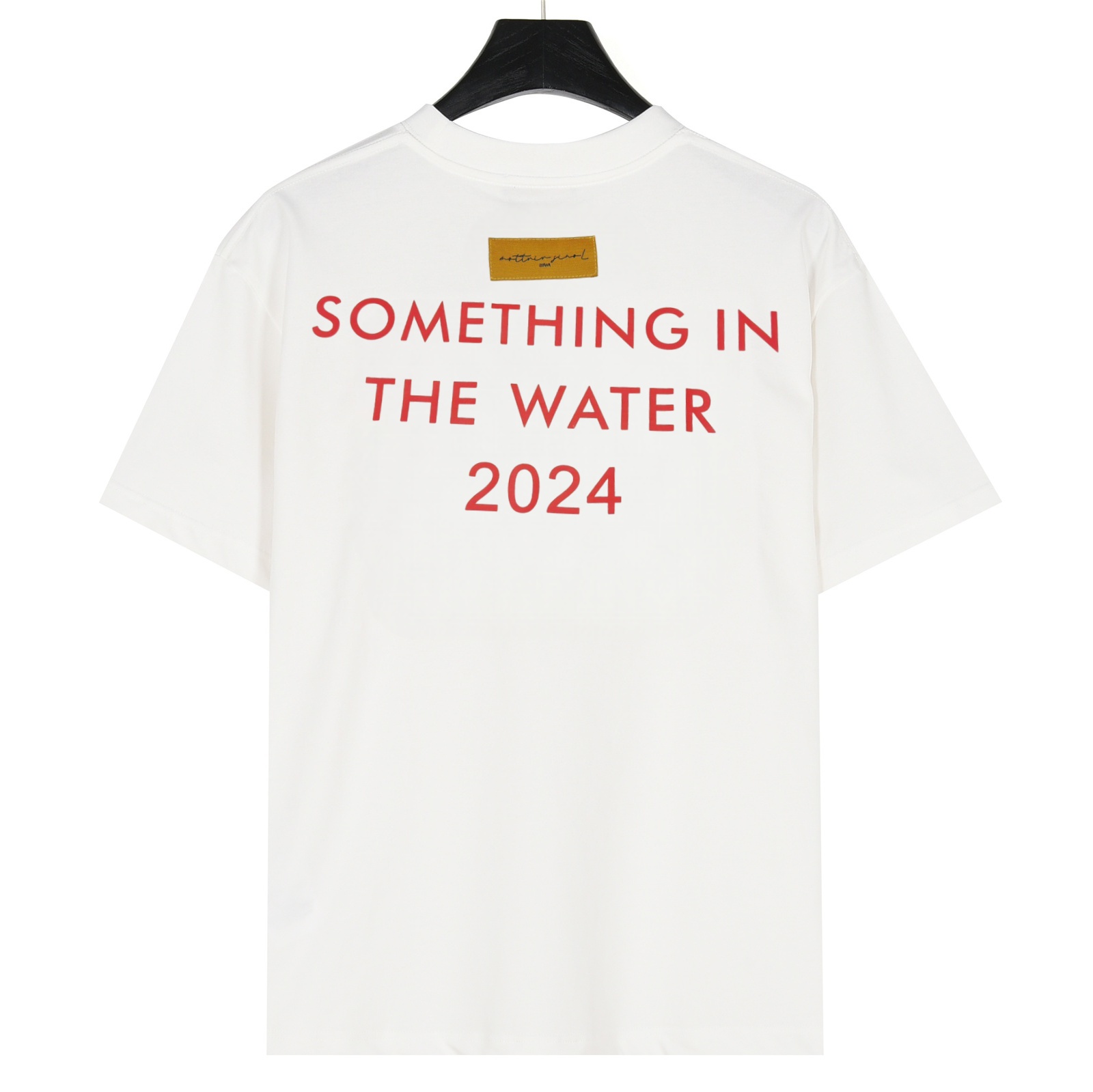 Louis vuitton/路易威登 菲董联名音乐节主题限定字母短袖T恤 白色