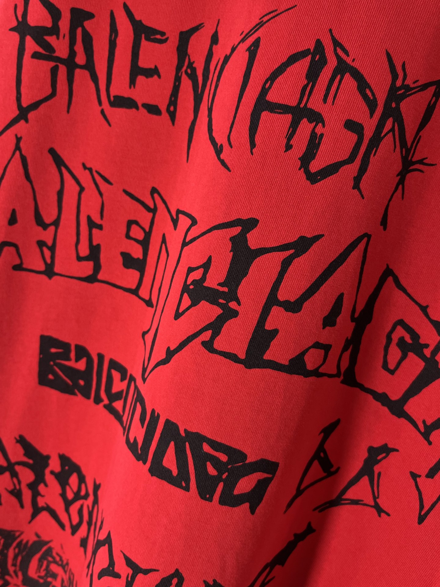 Balenciaga 新款 -BALENCIAGA-巴黎世家龙年限定印花短袖T恤