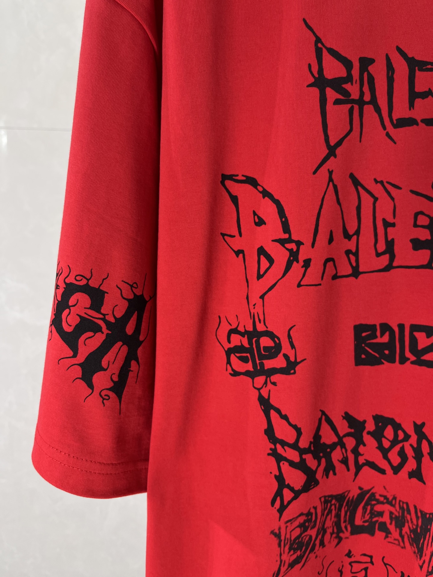 Balenciaga 新款 -BALENCIAGA-巴黎世家龙年限定印花短袖T恤
