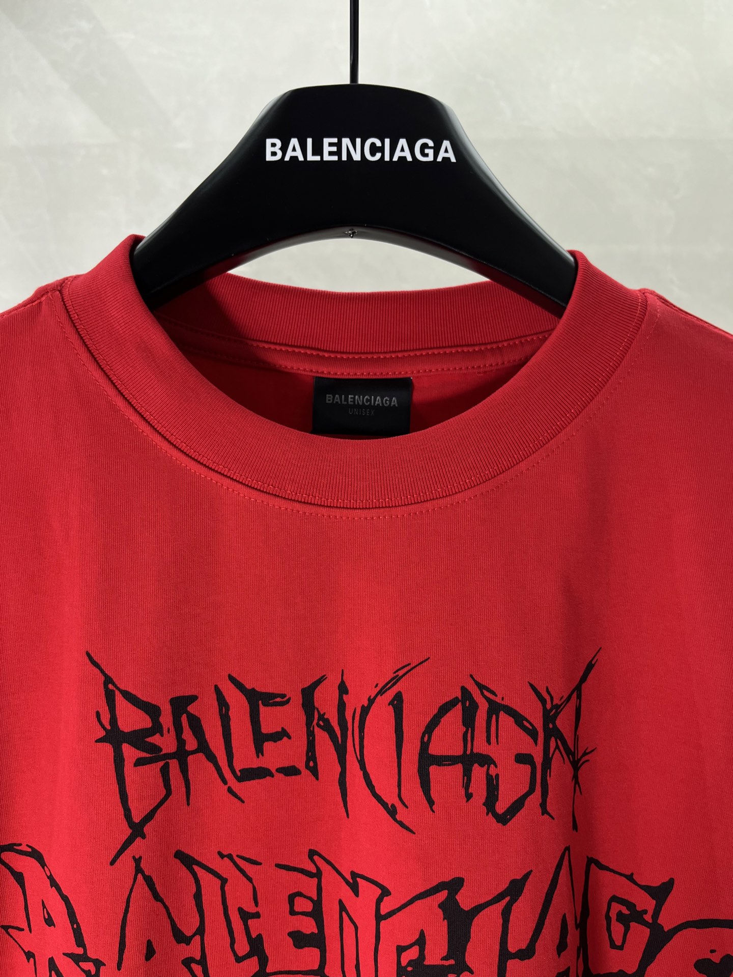 Balenciaga 新款 -BALENCIAGA-巴黎世家龙年限定印花短袖T恤