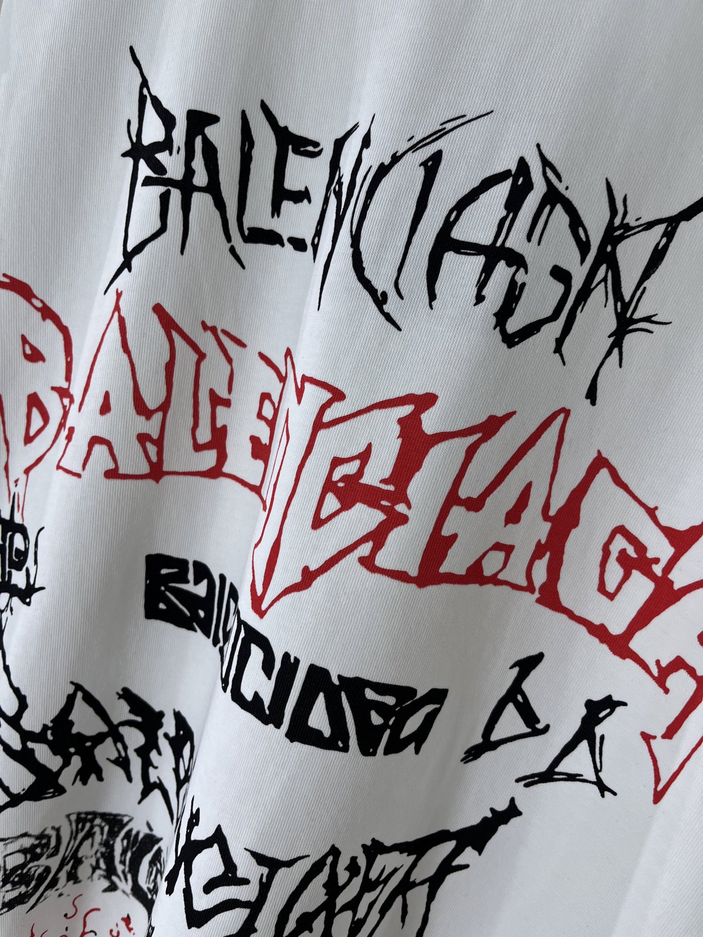 Balenciaga 新款 -BALENCIAGA-巴黎世家龙年限定印花短袖T恤