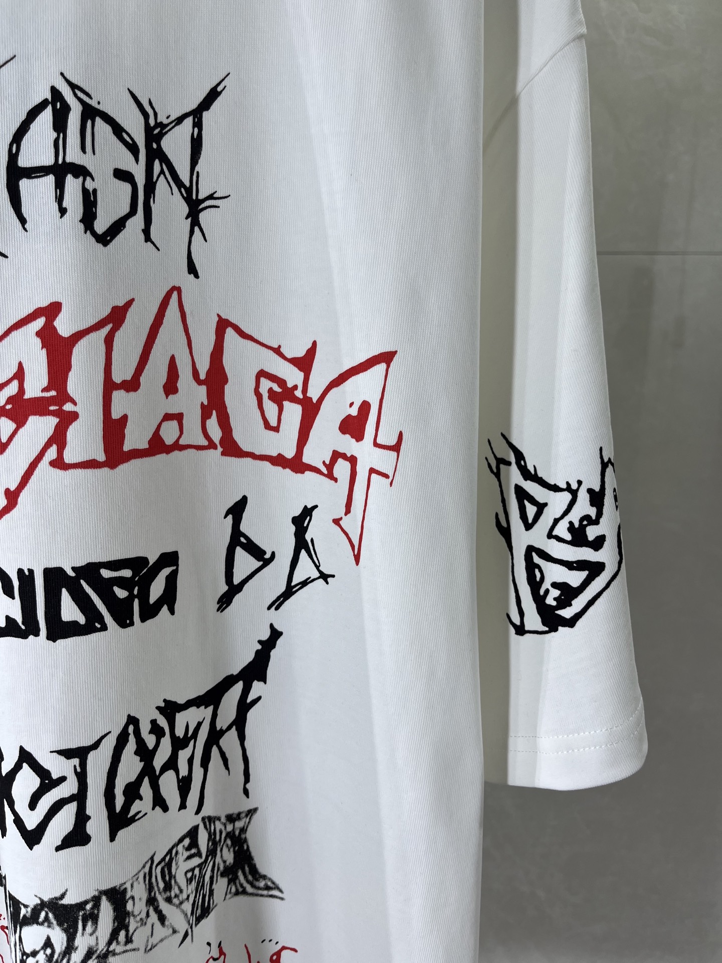Balenciaga 新款 -BALENCIAGA-巴黎世家龙年限定印花短袖T恤