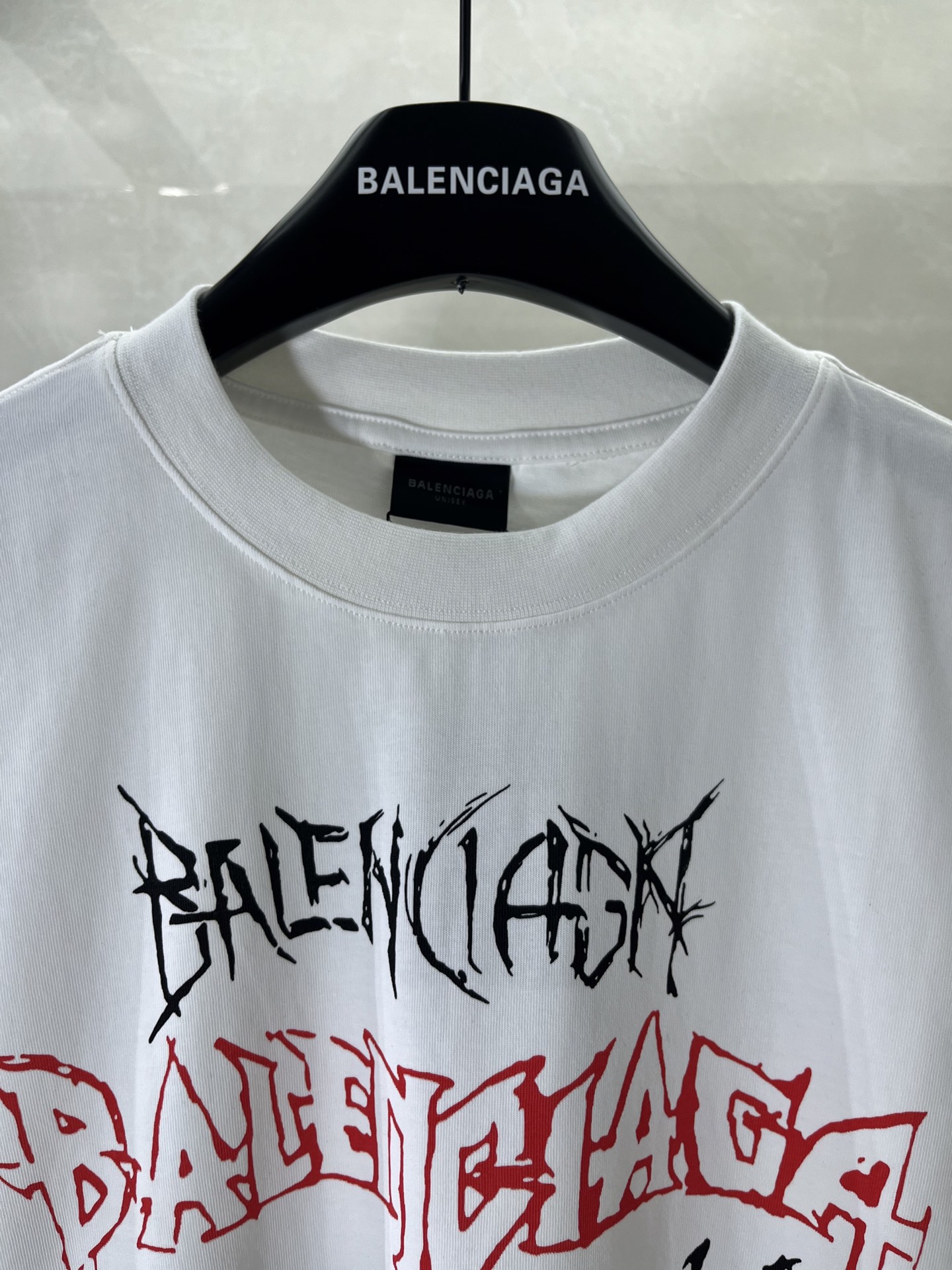 Balenciaga 新款 -BALENCIAGA-巴黎世家龙年限定印花短袖T恤