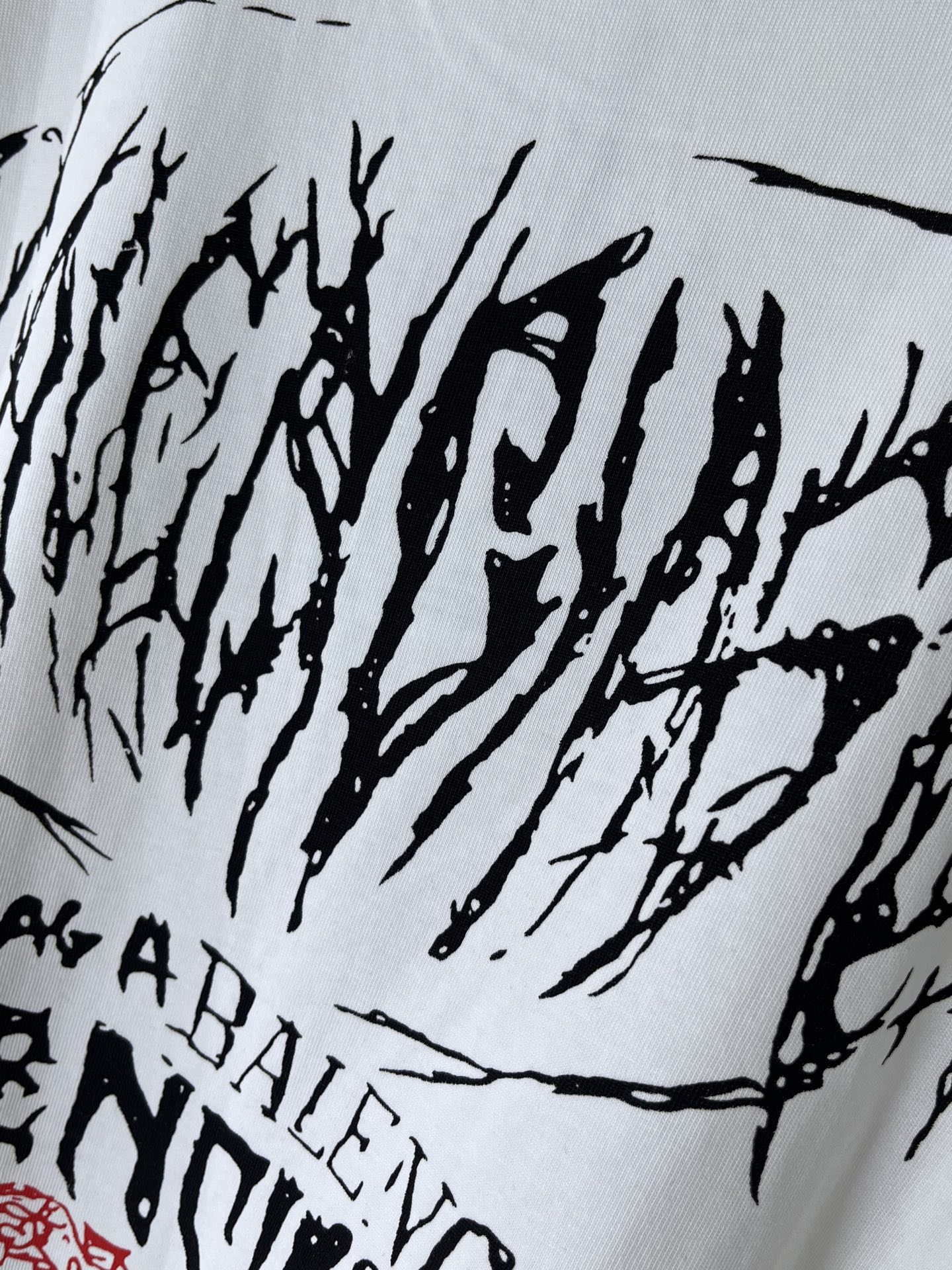 Balenciaga 新款 -BALENCIAGA-巴黎世家龙年限定印花短袖T恤