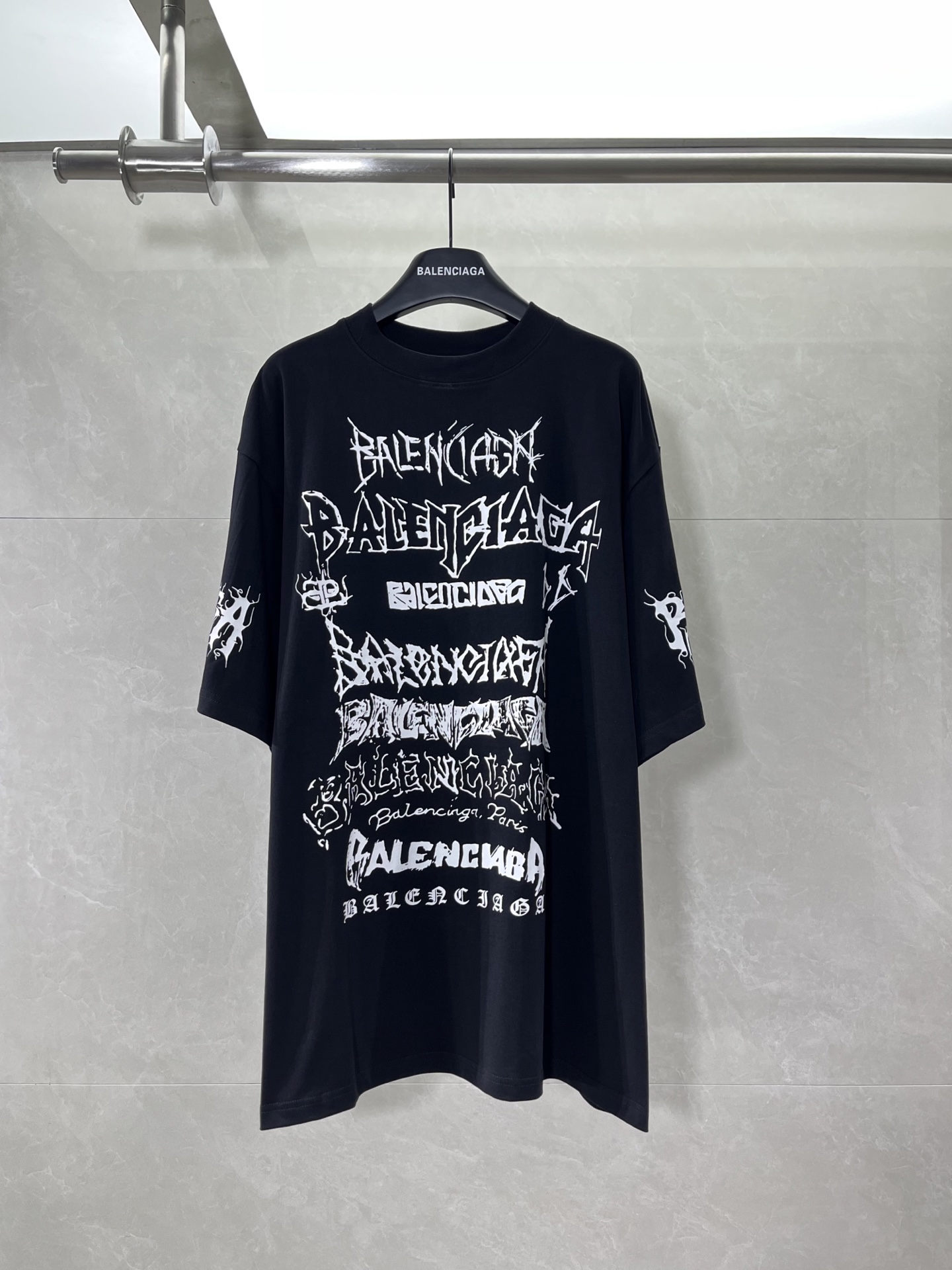 Balenciaga 新款 -BALENCIAGA-巴黎世家龙年限定印花短袖T恤