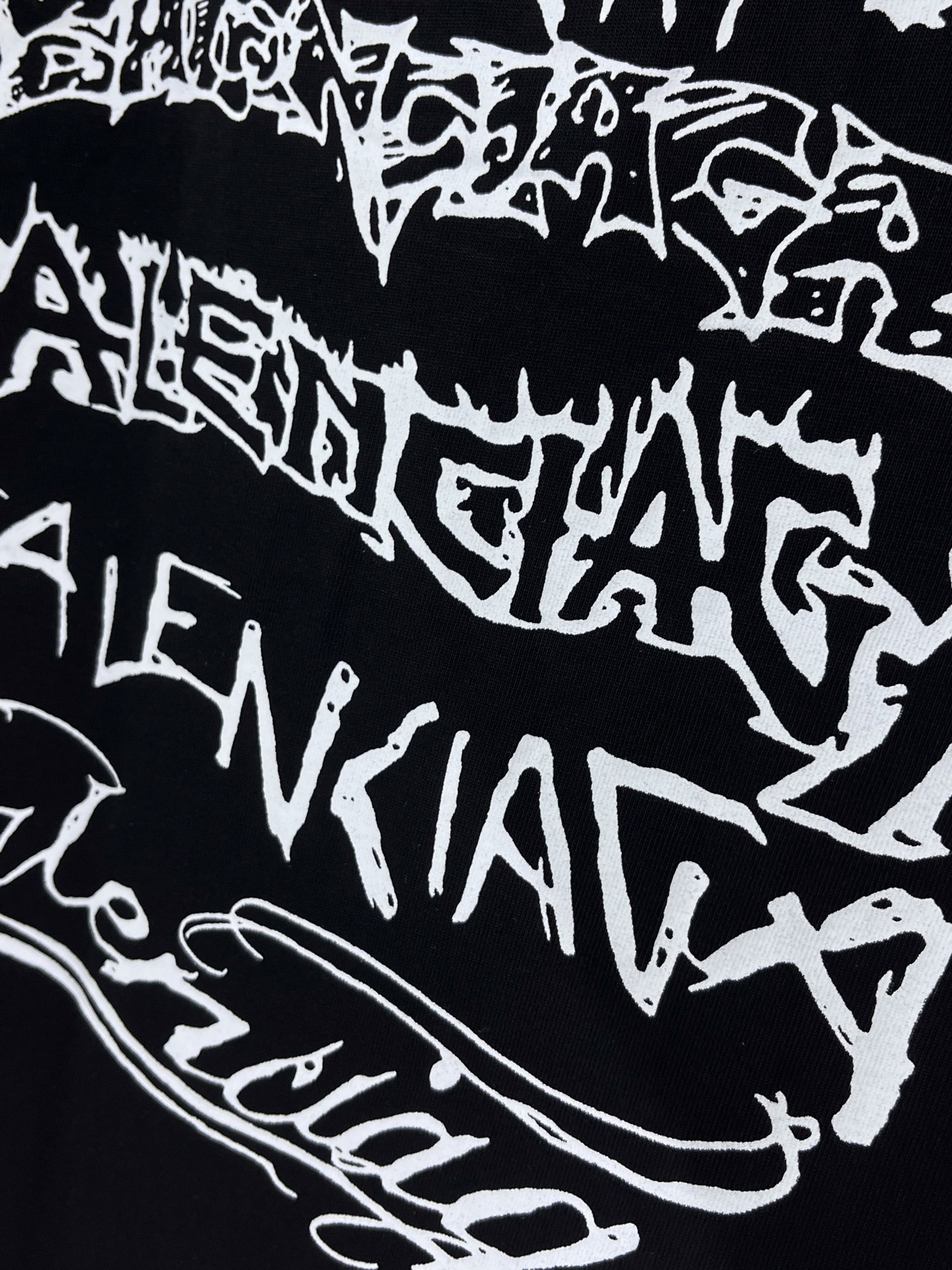 Balenciaga 新款 -BALENCIAGA-巴黎世家龙年限定印花短袖T恤
