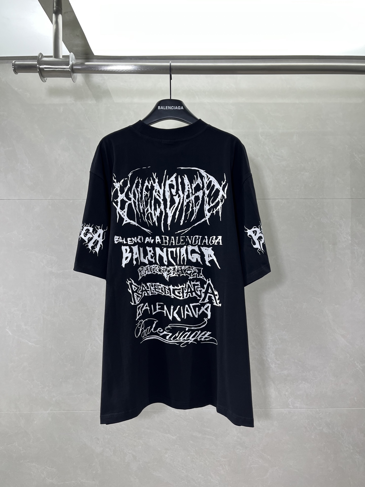 Balenciaga 新款 -BALENCIAGA-巴黎世家龙年限定印花短袖T恤