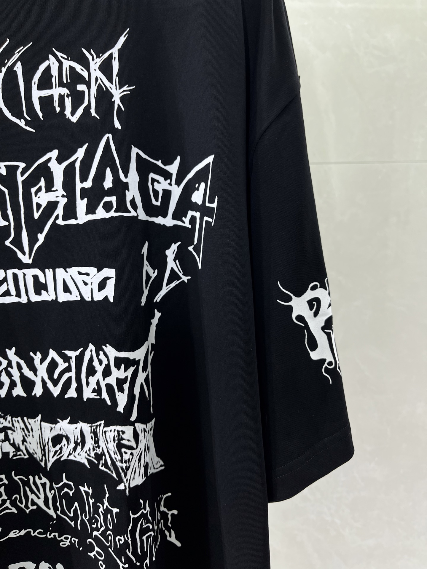 Balenciaga 新款 -BALENCIAGA-巴黎世家龙年限定印花短袖T恤