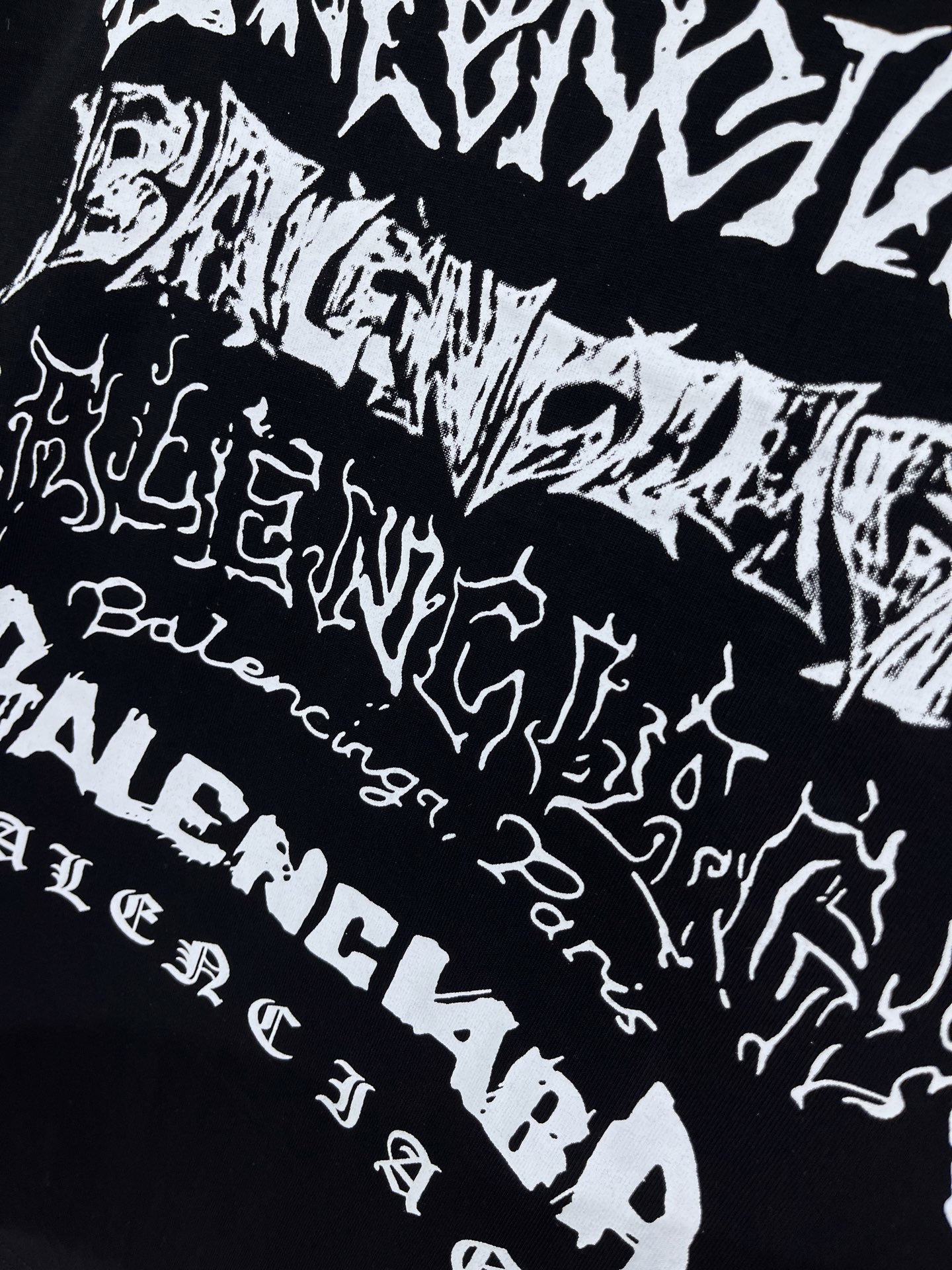 Balenciaga 新款 -BALENCIAGA-巴黎世家龙年限定印花短袖T恤