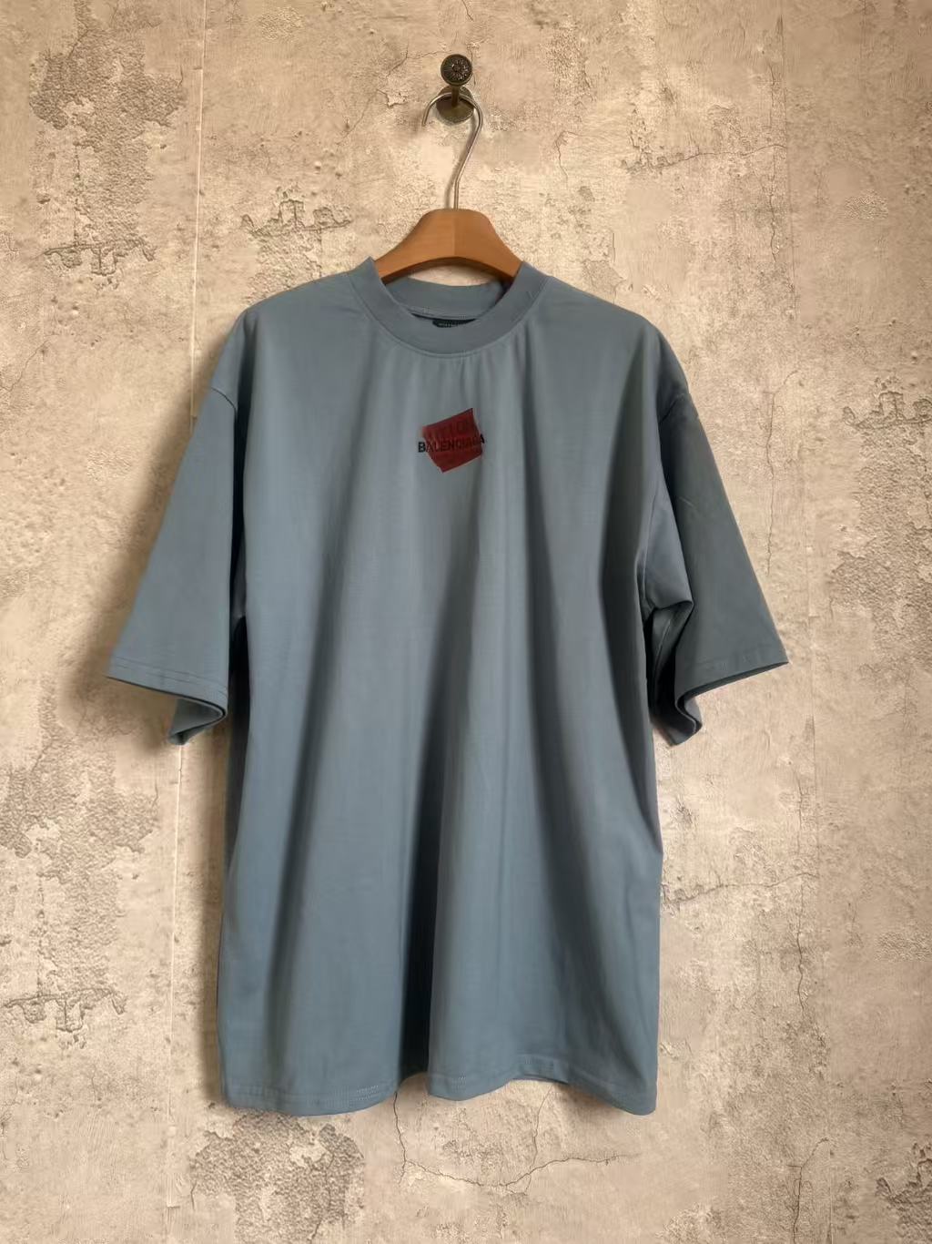 Nuevo estilo cinta manga corta con bordado delantero y trasero P95 Color: Marrón Azul Talla: xs-l