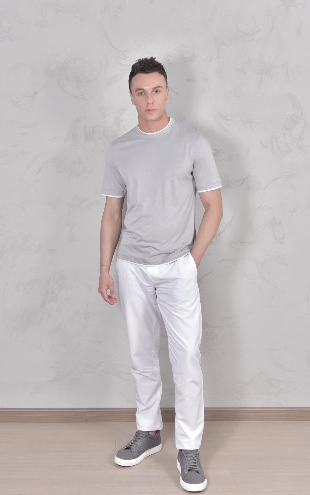 Loro Piana Men's Luxury Short Sleeve T-Shirt - Casual Comfort & Style 3 i1710060512 4207 6