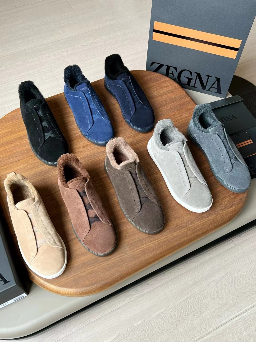 נעלי זמגנה Zegna מסוגננים מבוק נוחים ומפנקים לחוף אופנה