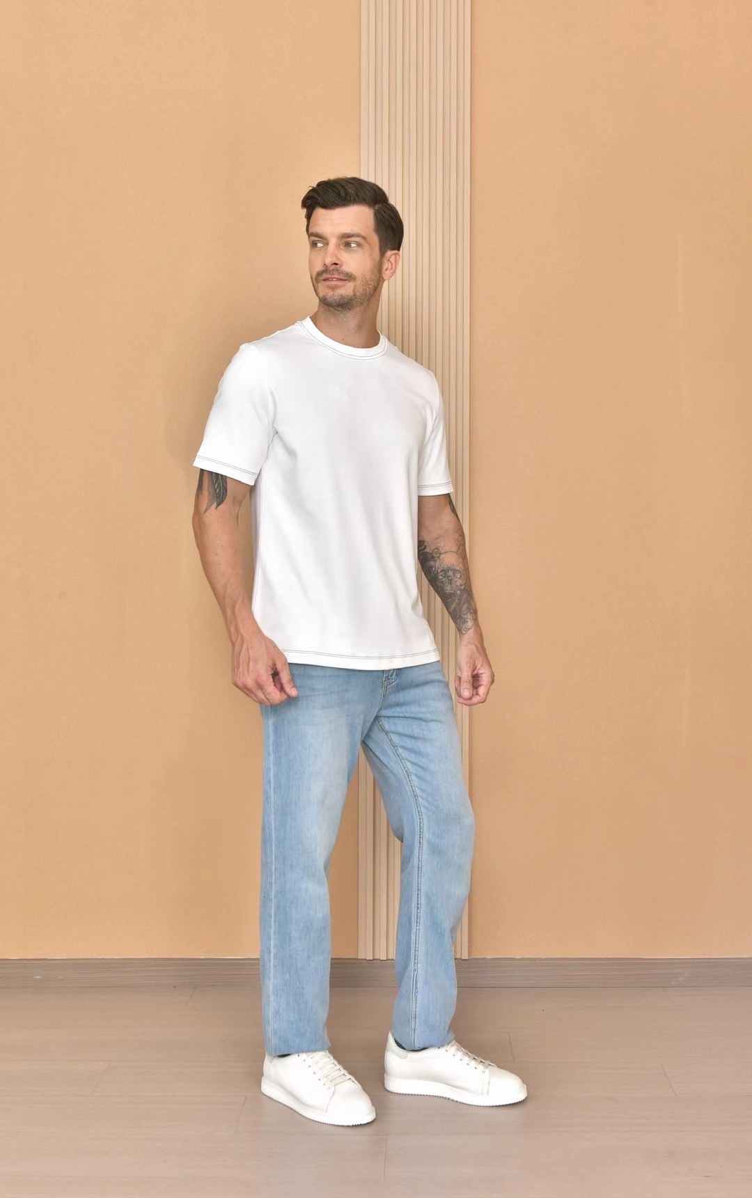 Loro Piana Men's Casual Cotton T-Shirt - Available in sizes M to 3XL 2 i1723799485 2059 0