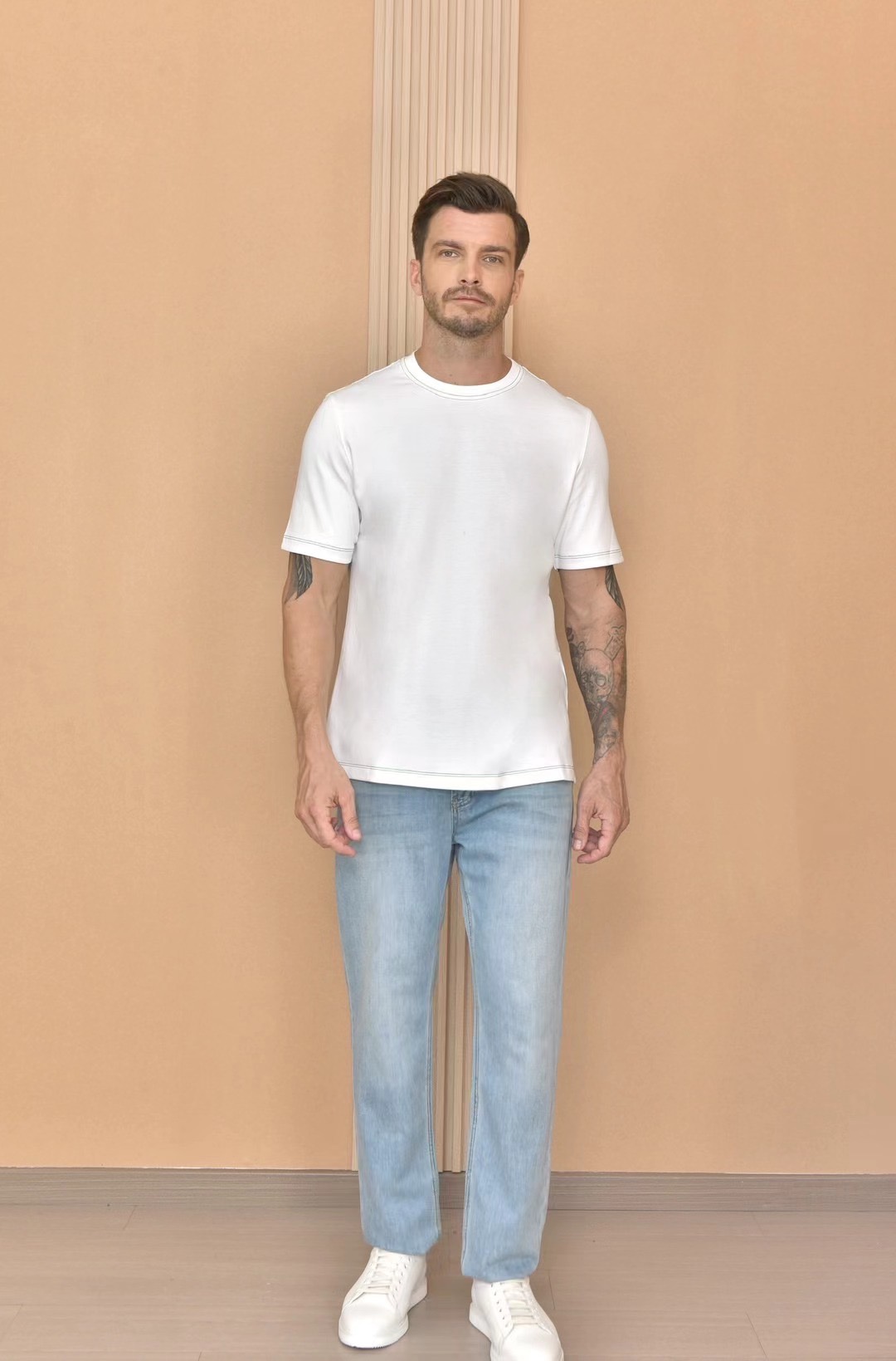Loro Piana Men's Casual Cotton T-Shirt - Available in sizes M to 3XL 3 i1723799485 2664 2