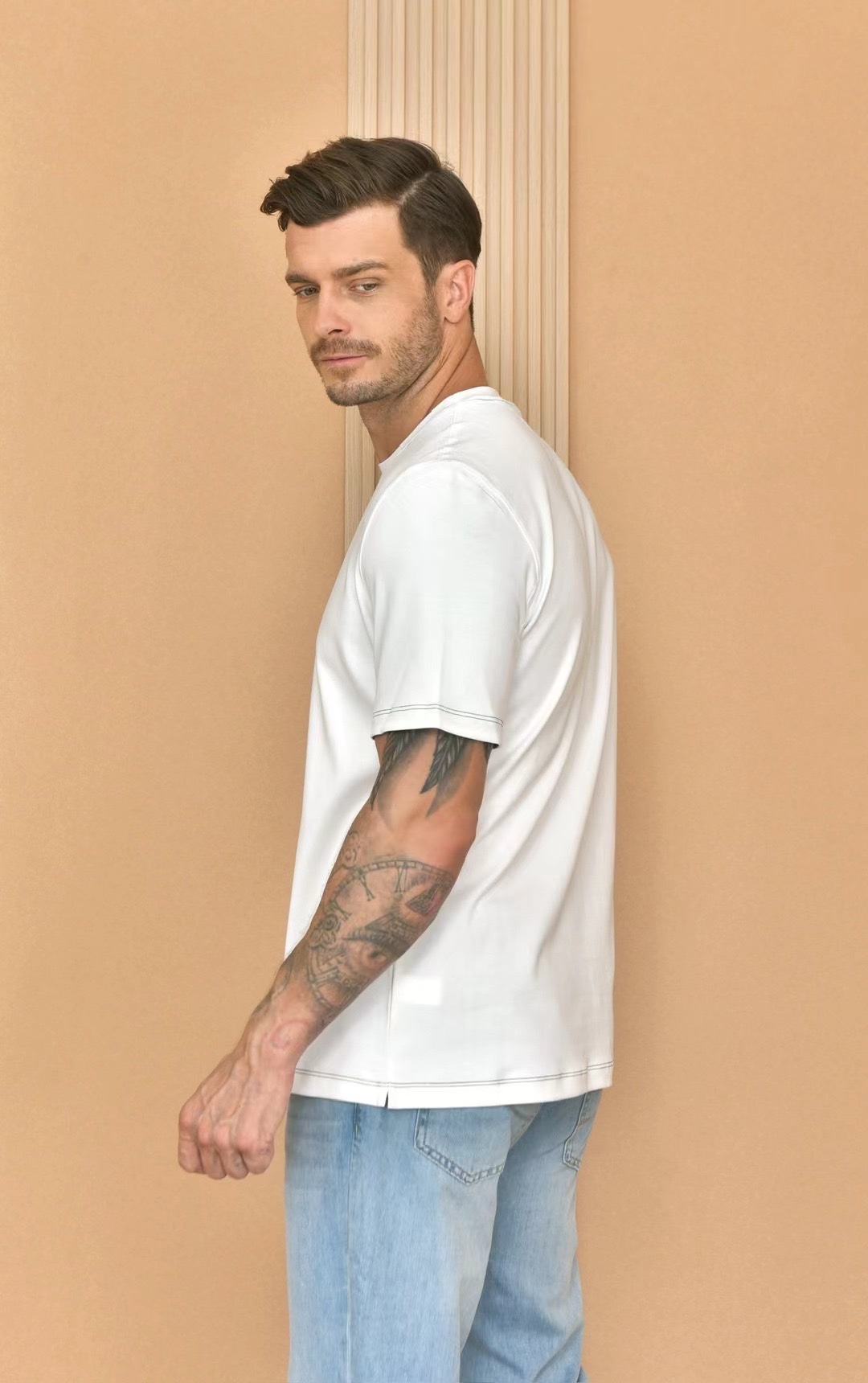Loro Piana Men's Casual Cotton T-Shirt - Available in sizes M to 3XL 7 i1723799485 712 4