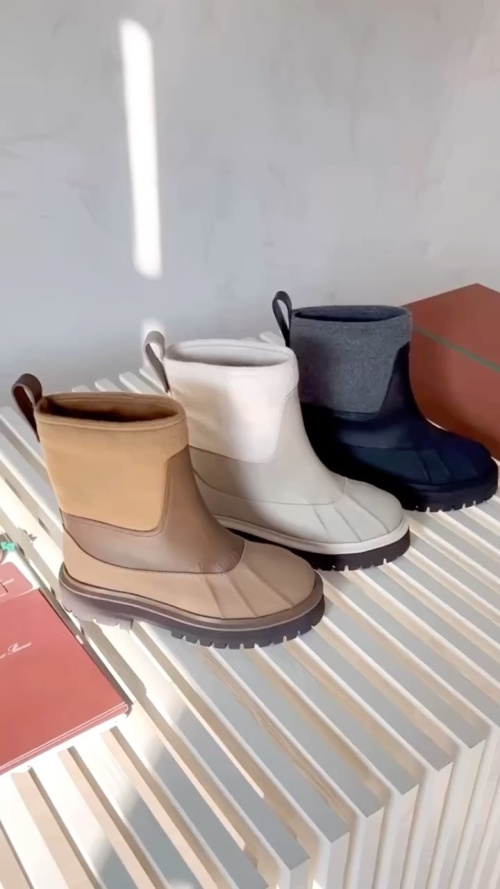 Loro Piana Luxe Dames Winterlaarzen - Stijlvol en Comfortabel, Verschillende Kleuren 1 Loro Piana Luxe Dames Winterlaarzen - Stijlvol en Comfortabel, Verschillende Kleuren