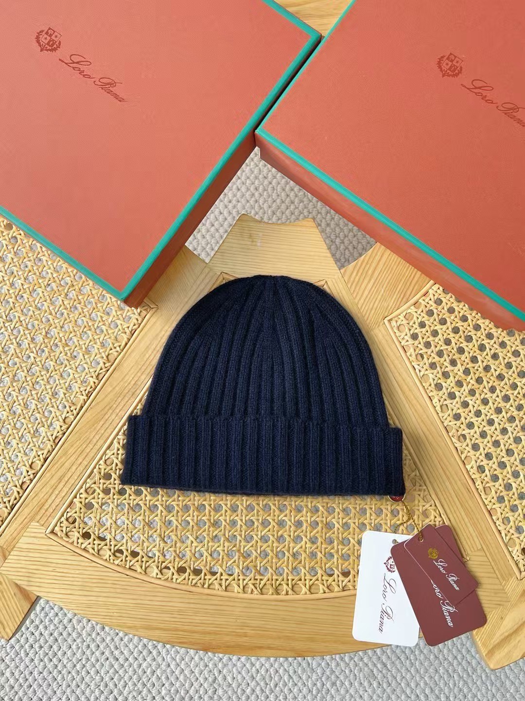 Loro Piana Wool Beanie Hat - Warm, Stylish, and Comfortable Headwear 3 i1732336628 8902 1