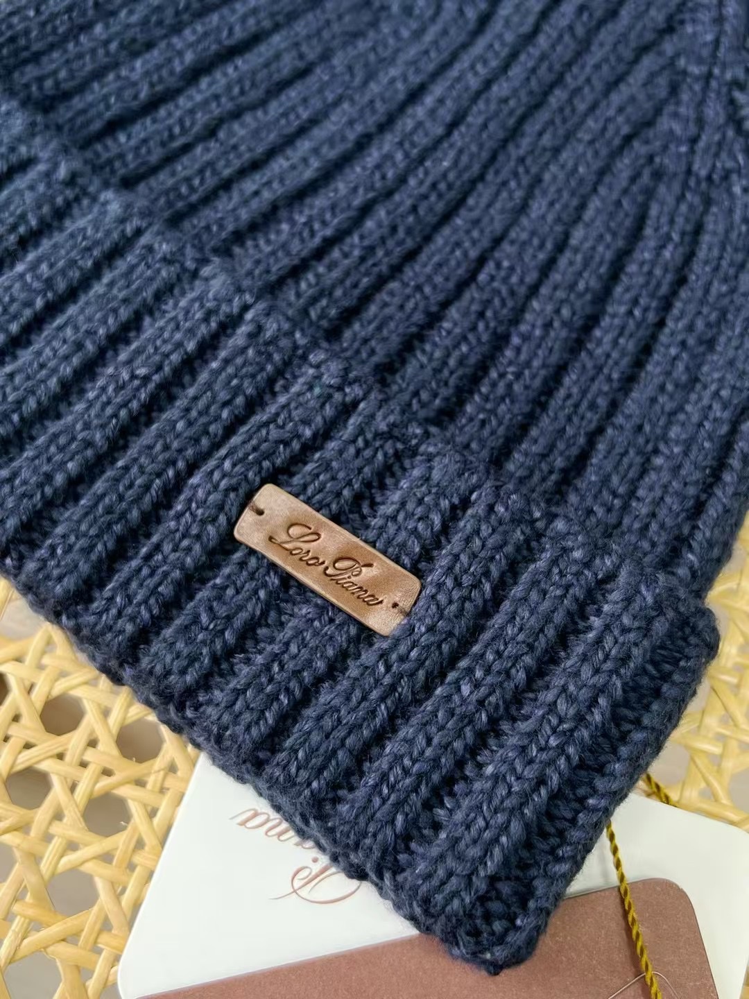 Loro Piana Wool Beanie Hat Winter Warm Knit Cap for Women and Men 5 i1732340869 2127 3