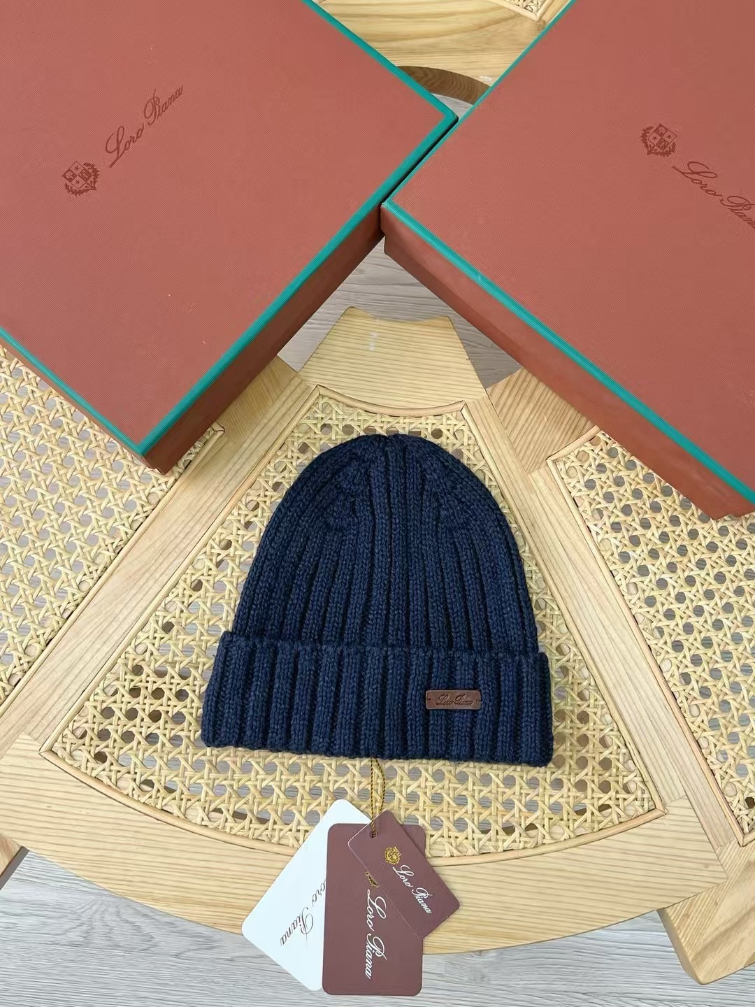 Loro Piana Wool Beanie Hat Winter Warm Knit Cap for Women and Men 3 i1732340869 6789 0