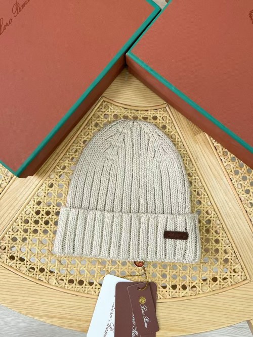 Loro Piana Ribbed Knit Beanie Hat Luxury Winter Warm Wool Cashmere Cap 1 Loro Piana Ribbed Knit Beanie Hat Luxury Winter Warm Wool Cashmere Cap
