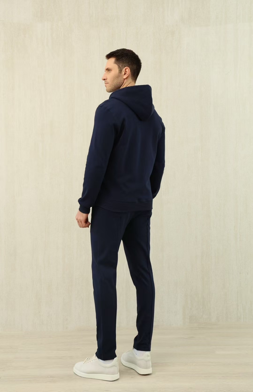 Loro Piana Men's Navy Blue Full-Zip Cotton Hoodie and Tracksuit Set 7 i1737523649550 3287 0 5