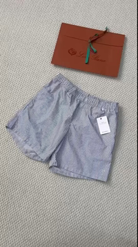 Loro Piana Men's Swim Shorts - Lightweight, Stylish, and Comfortable