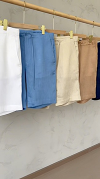Loro Piana Inspired Linen Shorts - Premium Quality, Various Colors & Sizes