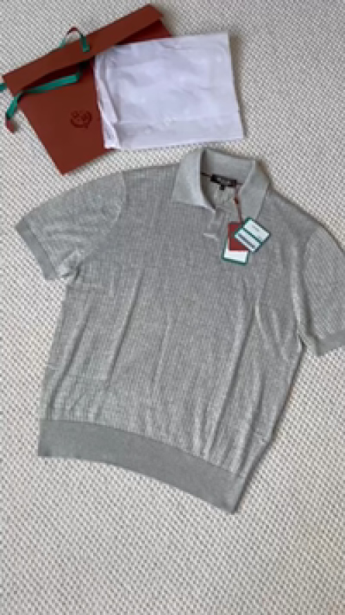 Luxurious Loro Piana Polo Shirt - Short Sleeve, Premium Quality, Stylish 1 Luxurious Loro Piana Polo Shirt - Short Sleeve, Premium Quality, Stylish