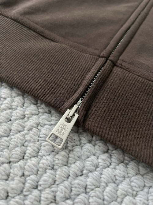 Luxurious Loro Piana Men's Zip-Up Hoodie - Stylish and Comfortable, Sizes M to 3XL