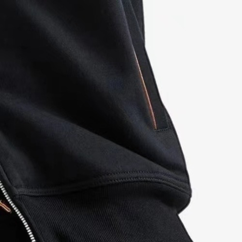 Luxurious Loro Piana Black Cotton Blend Hoodie, A Wardrobe Essential