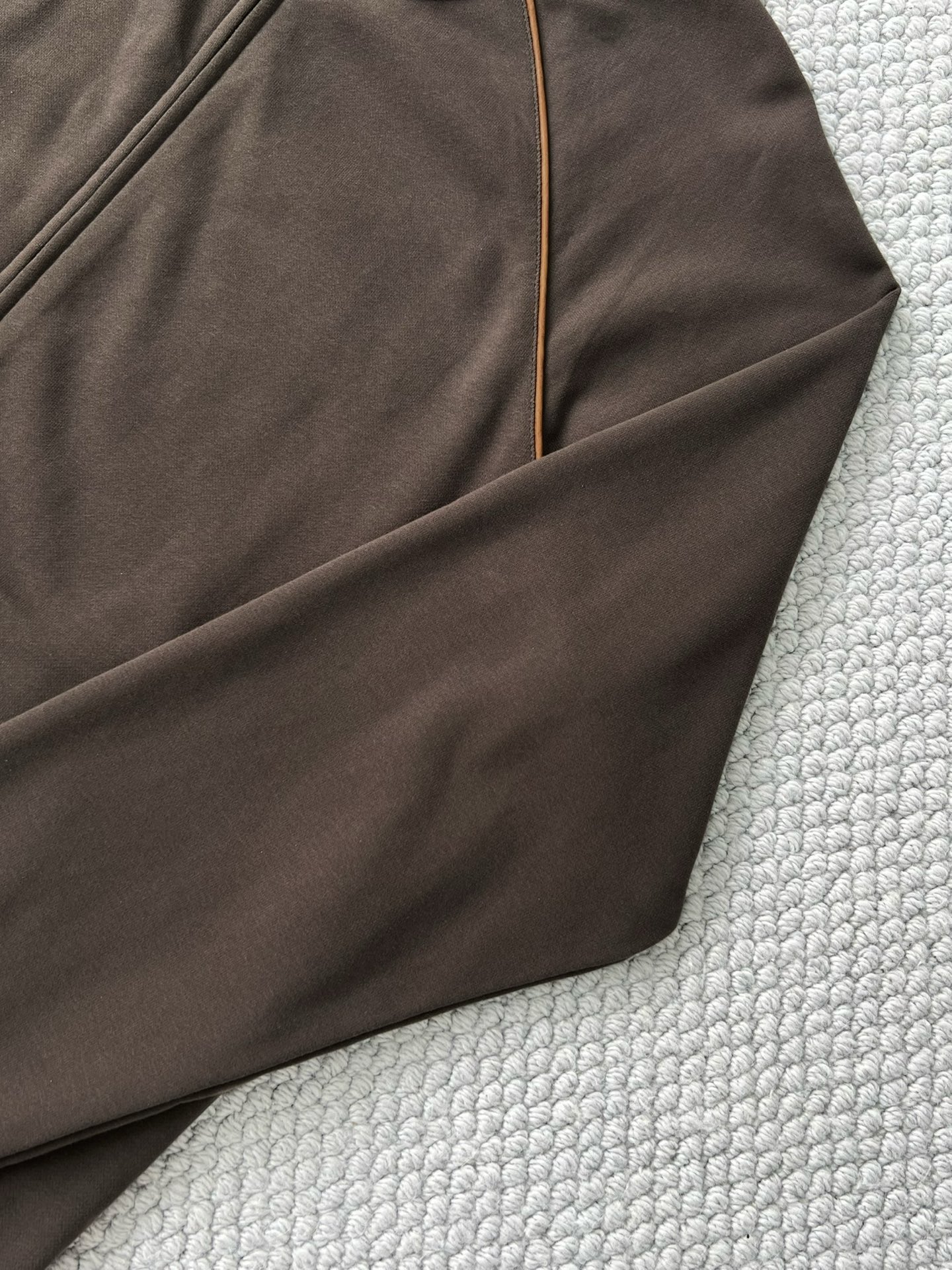 Loro Piana Brown Full Zip Sweatshirt - Luxury Comfort & Style 5 i1749111579034 3097 0 3