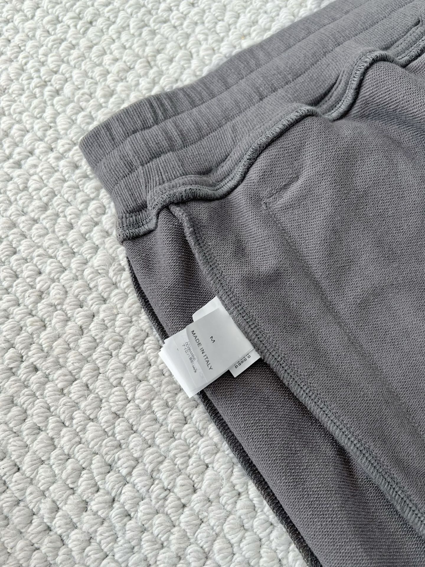 Brunello Cucinelli Men's Gray Cotton Blend Drawstring Shorts - Casual Comfort 7 i1749114149971 5705 0 5