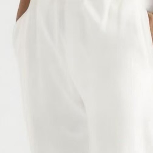 Pantalon Loro Piana Blanc Décontracté et Confortable
