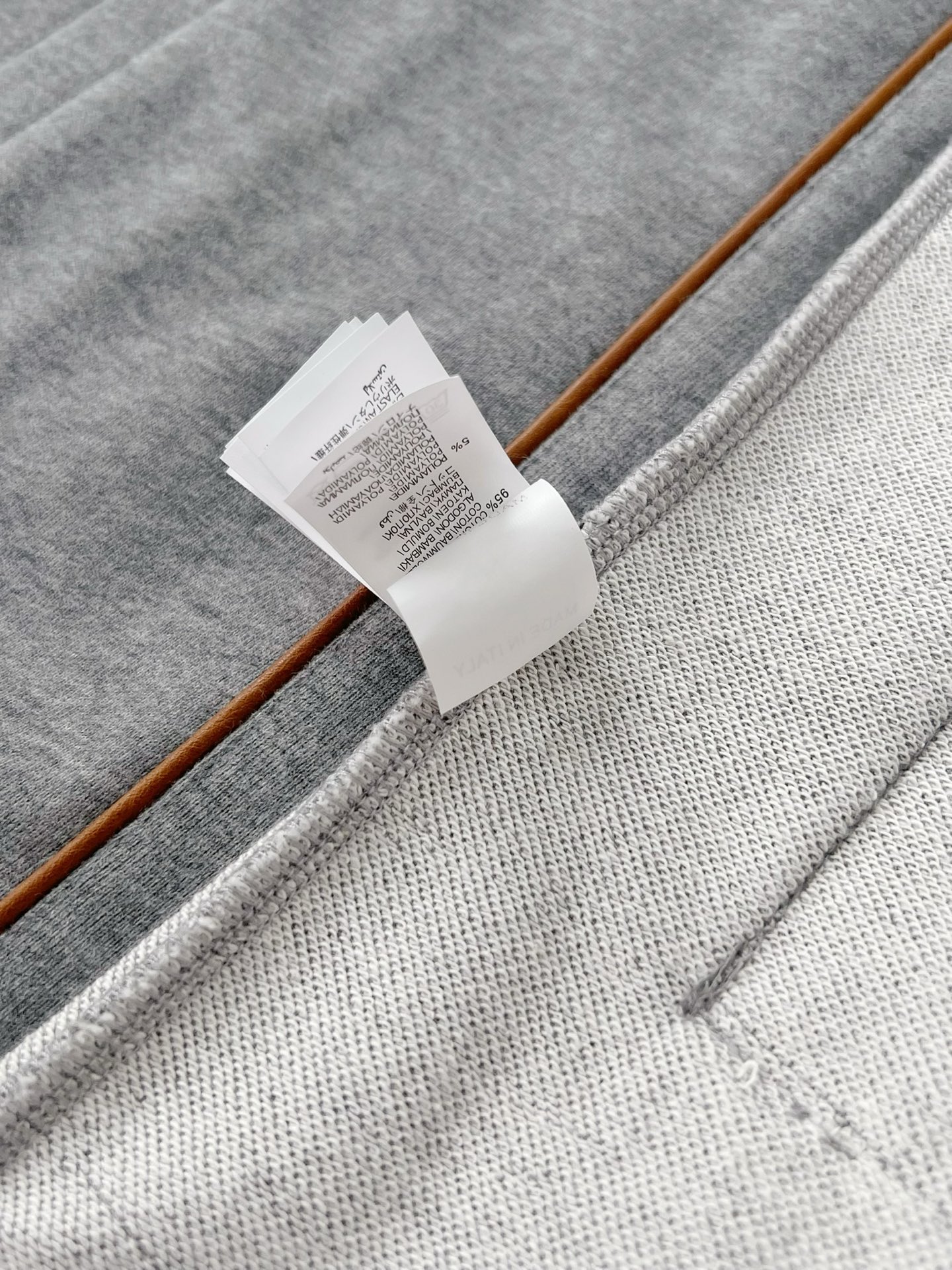 Loro Piana Men's Gray Zip-Up Jacket with Leather Trim, Casual Comfort 6 i1749192560991 3897 0 4