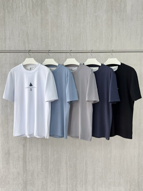 Brunello Cucinelli Luxury T-Shirt | Crew Neck Premium Cotton Tee