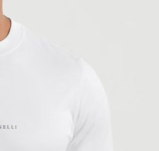 Brunello Cucinelli White Cotton Jersey T-Shirt | Crew Neck Short Sleeve 1 Brunello Cucinelli White Cotton Jersey T-Shirt | Crew Neck Short Sleeve