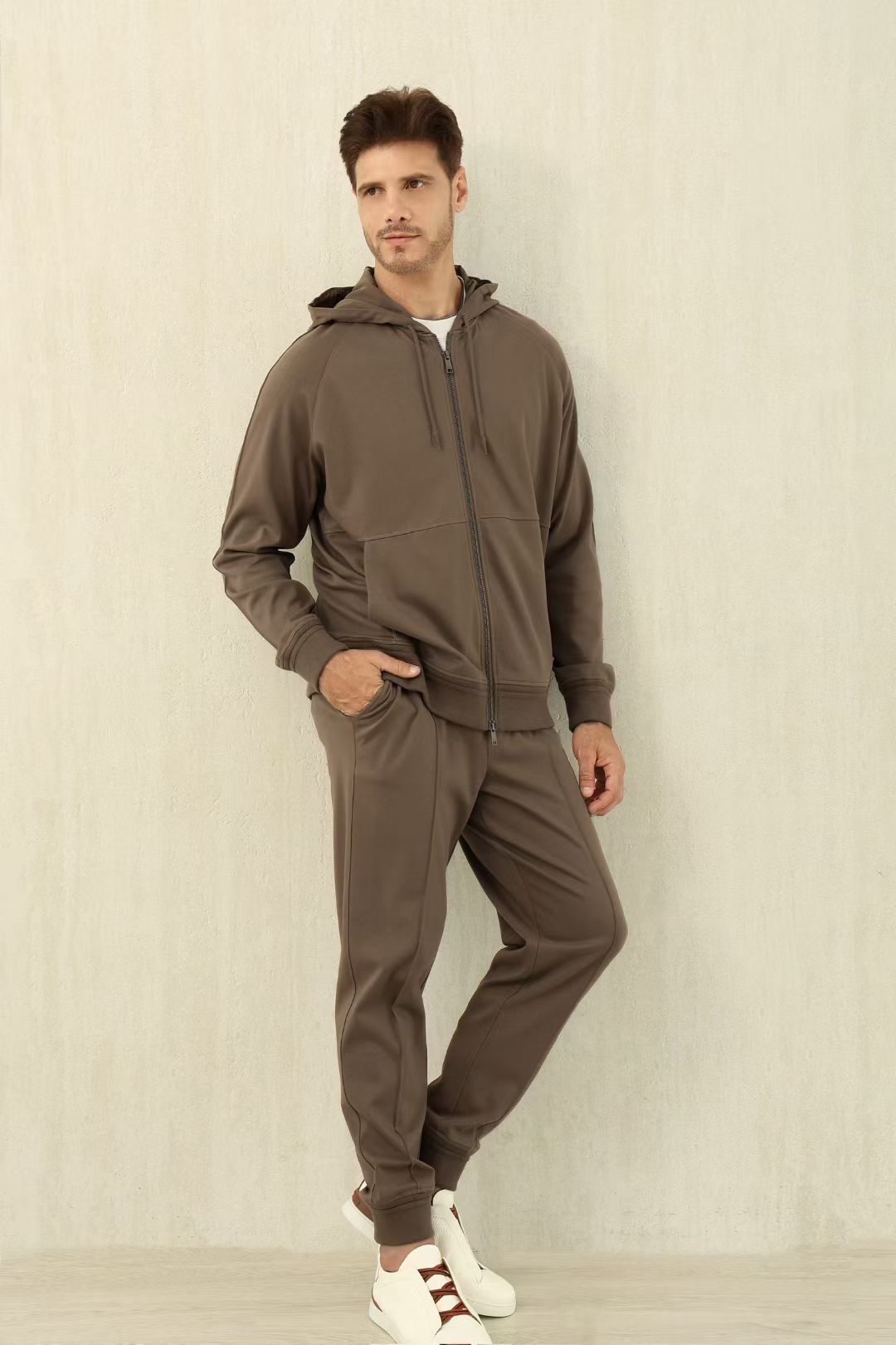 Luxe Loro Piana Heren Trainingspak - Comfort & Stijl in Één