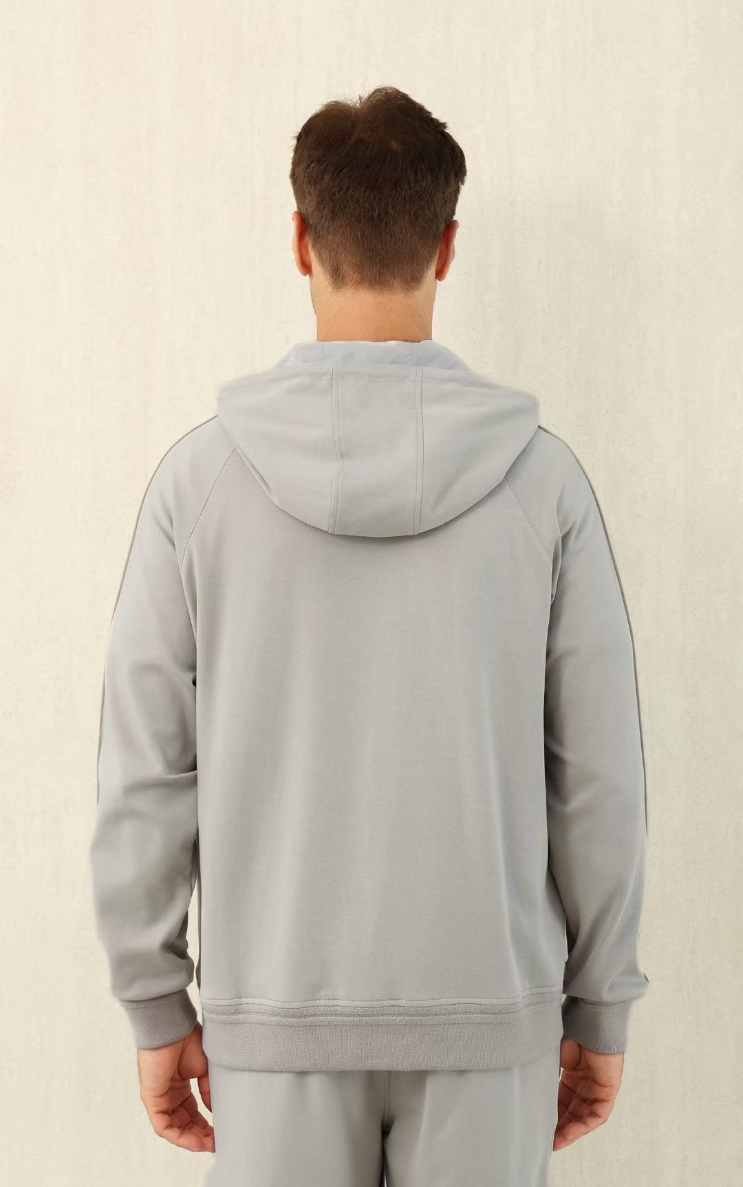Loro Piana Men's Gray Zip Up Hoodie and Sweatpants Set - Loungewear 7 i1757059334711 4530 0 5
