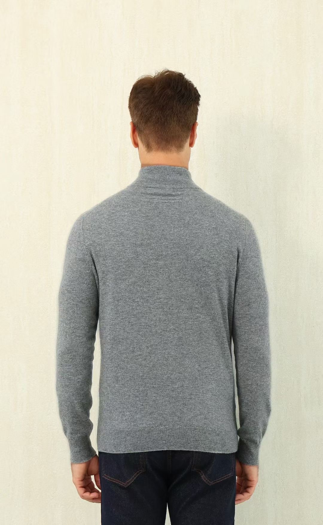 Luxurious Loro Piana Men's Gray Button-Up Knit Sweater - Modern Style 4 i1757145793245 2403 0 2
