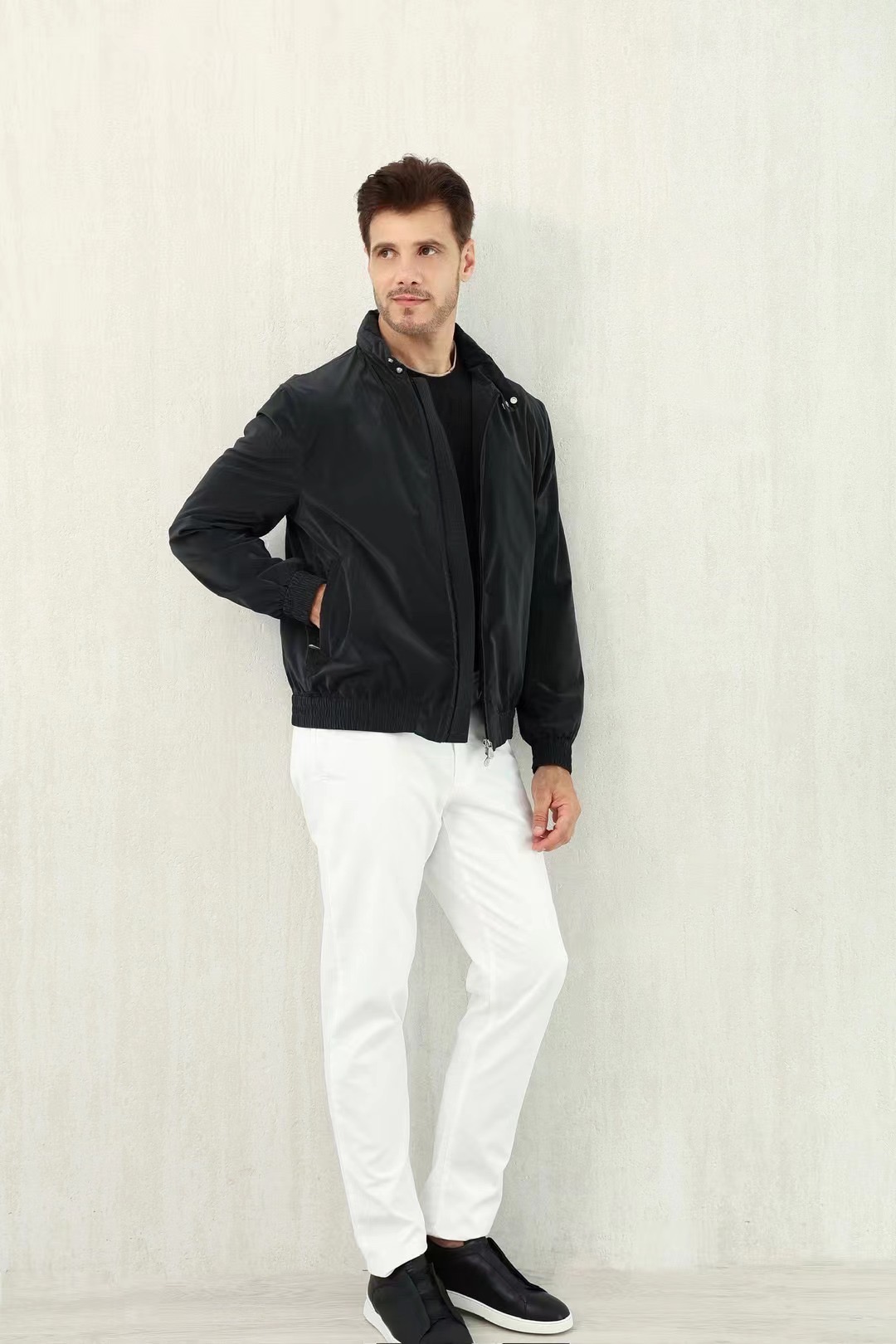 Veste Bomber Loro Piana Luxe pour Homme - Confort et Style